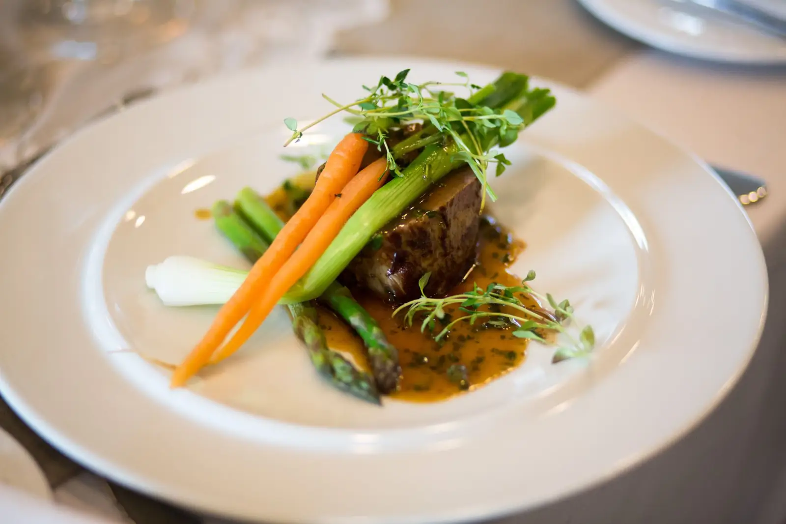 Dining detail at Vesoro Resort Stay